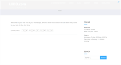 Desktop Screenshot of lxdo.com